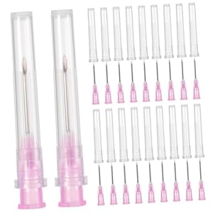 ERINGOGO 100 Stück Dosiernadeln Rosa