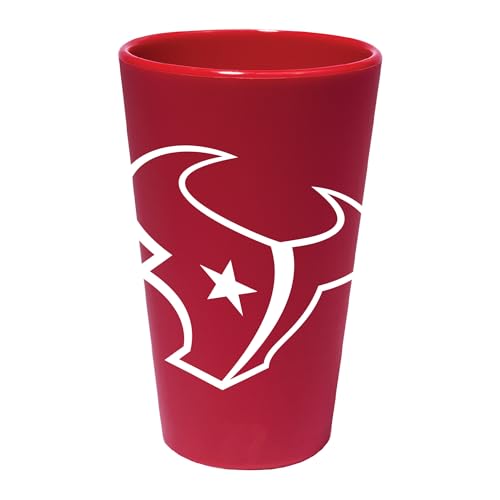 WinCraft Houston Texans 16oz. Team Color Silicone Pint Glass