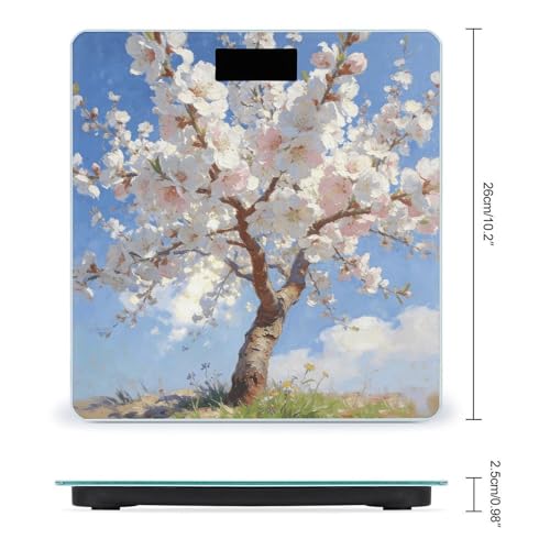 Báscula Digital de Baño Precisa con Pantalla LCD Grande miniatura 2