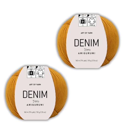 Pack 4 Amigurumi Yarn of 55% Cotton and 45% poliacrylic