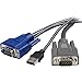 StarTech.com 6 ft Ultra-Thin USB VGA 2-in-1 KVM Cable, TAA (SVUSBVGA6)