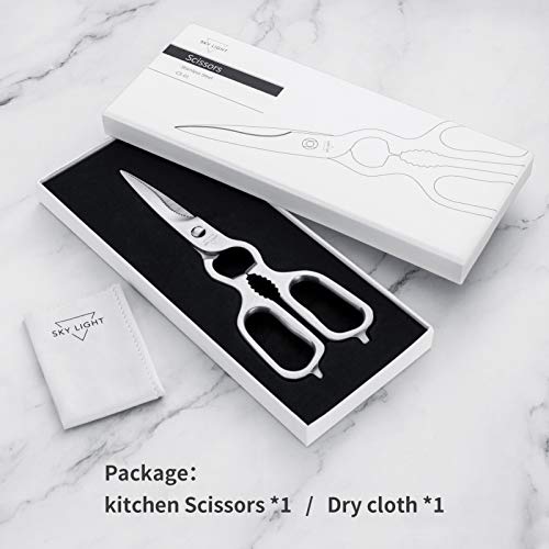 image for SKY LIGHT Kitchen Scissors, Multi-Purpose Take-Apart Stainless Steel H