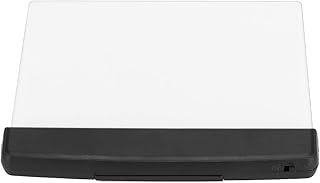 Luz de Leitura, Luz de Leitura Portátil ABS Preto Cunha Livro Luz de Leitura Luz de Bookmark Bookmark Luz de Leitura Ajustável Flat Book Light for Reading in Car, Leitura Noturna