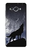 En plastique robuste Innovedesire Dream Catcher Wolf Howling Etui Coque Housse pour Sony Xperia XZ2 Compact