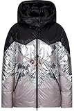 Sportalm W Down Jacket 1 Colorblock Pink Weiß   Daunen Wärmende wasserabweisende Damen Daunenjacke, Größe 38   Farbe Tau