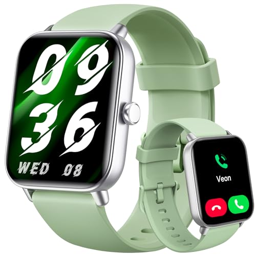 Reloj Inteligente para Hombre Mujer, Alexa Incorporado, 1,91" Reloj de Fitness para 100+ Modos Deportivos, natación/SpO2/estrés/monitor de sueño, IP68 Impermeable para Android iOS (morado, 1.79)