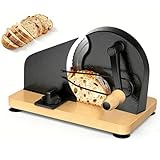 Brotschneidemaschine Manuell mit Handkurbel | Einstellbare...