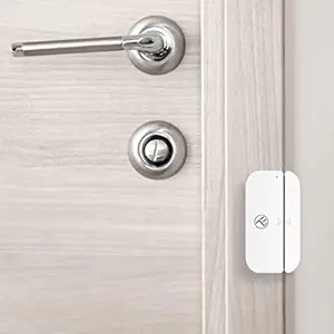 TELLUR TLL331091 Smart WiFi Door/Window Sensor, Smartphone App, Push Notification, No HUB Required