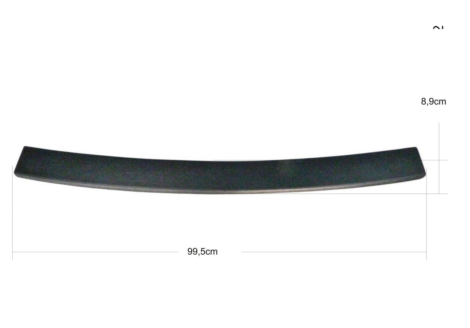 Protection du seuil de chargement Omnipower® noir for BMW X3 suv type
