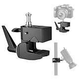 EMART スーパークランプ パイプクランプ カメラクランプ Cクランプ 5/8"スタッド 1/4 "-3/8"スピゴット付き 最大荷重15kg デスク/三脚/平面/丸型表面/スマホ/撮影/照明機材/ミラーレス/LEDライトに対応