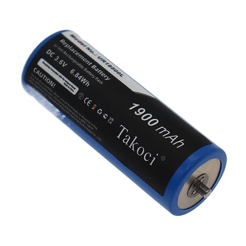 Youejoeq Replacement Battery for Bra-un UR18500L Series 9 9095cc 9090cc Series 8 8370cc 8365cc 8350s Series 7 795cc-3 790cc 760cc 1900mAh