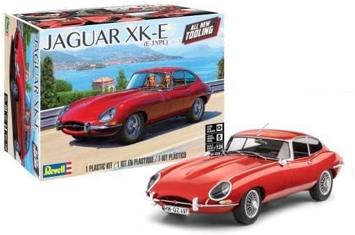 Level 5 Model Kit XK-E (E-Type) 1/24 Scale Model by Revell 85-4509