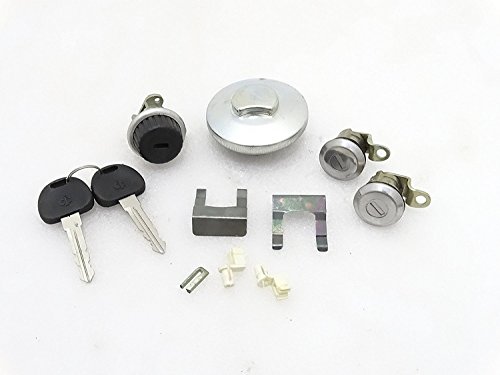 SUZUKI SAMURAI GYPSY LOCKABLE FUEL CAP DOOR GLOVE BOX LOCK SET