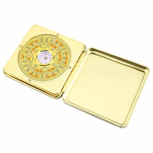 Brújula Feng Shui Luo Pan con diseño de tapa plegable miniatura 2