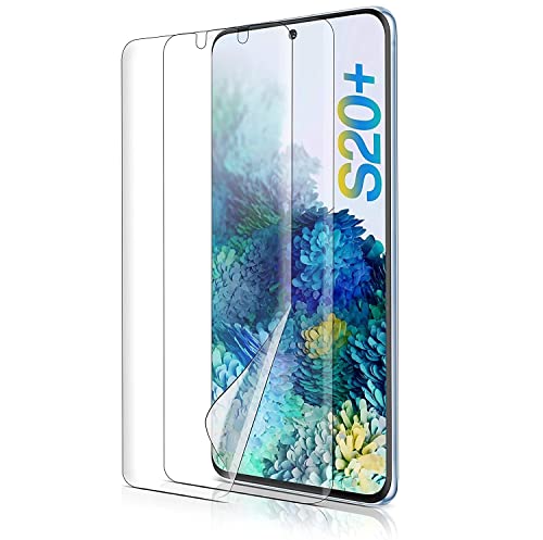 Image of STP FEEL (2 Pack Unbreakable Membrane Screen Protector Guard For Samsung Galaxy S20 Plus (6.7 Inch) | Membrane Ultra Smooth Touch with Finger Print Support - HD /3 Months Warranty