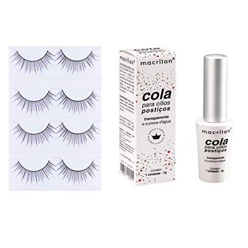 Cola Para Cílios Postiços - Transparente - CA-001 - Macrilan