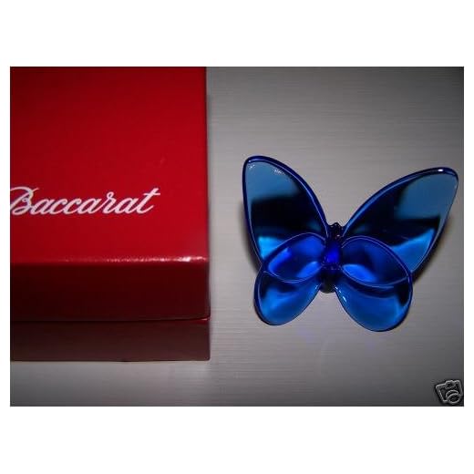 Baccarat Blue Butterfly 762658