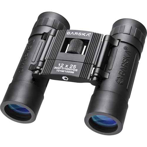 Binoculares compactos Barska Lucid 12x25 negro miniatura 1