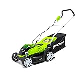 Greenworks 40V 14 inch Cordless Lawn Mower, Tool Only, MO40B00