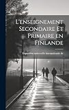 L'enseignement secondaire et primaire en Finlande