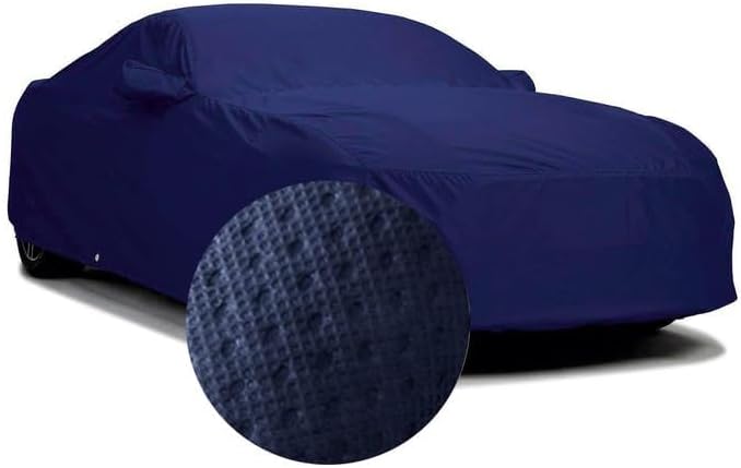 PROTEGO All Weather Protection N-Series Car Cover Compatible With 2024 Skoda Slavia | Anti Dust, 100% Waterproof, Heat Resistant, UV Proof-Triple Stitched Elastic Grip With Mirror Pocket | (Blue)