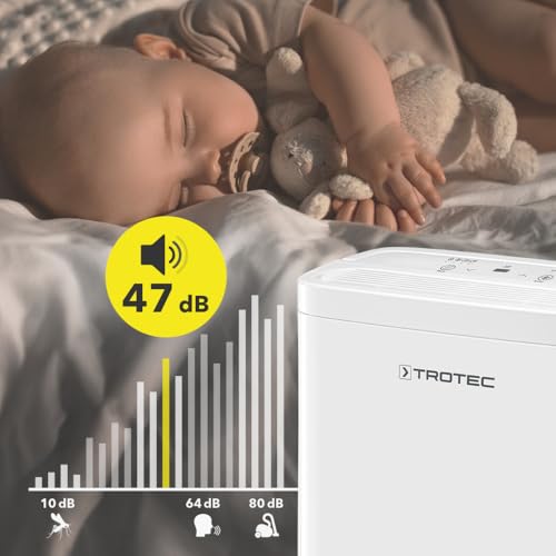 Mini-Luftentfeuchter Trotec TTK 27 E Elektrisches Entfeuchtungsgerät