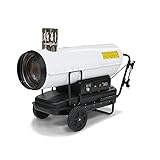 Indirekt befeuerte Lufterhitzer wie das Ölheizgebläse IDE 50 sind optimale Lösungen zur Bereitstellung großer, sauberer und trockener Heißluftmengen, wie sie zur Beheizung von Baustellen, Festzelten, Ausstellungshallen, Werkstätten oder Ställen benötigt werden.