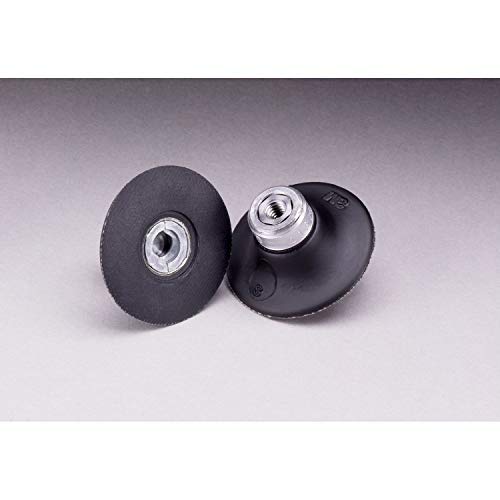 3M Roloc Disc Pad TR - Soft Density - Works with Drills, Disc Sanders, Angle Grinders and Rotary Sanders - For Roloc Discs - 2" x 1/4-20 Thread - 45094