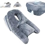 Hocomay Face Down Pillow After Eye Surgery, Adjustable Prone Pillow with Hole for Vitrectomy or Retinal Surgery, Home Massage for Macuhole Retinal Removal Patient