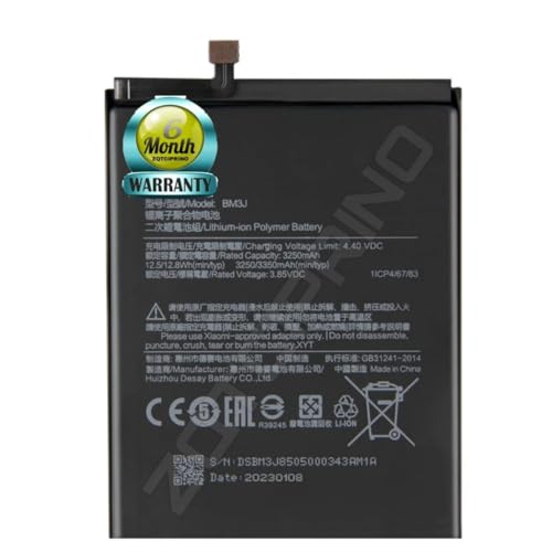 Image of Original BM3J Battery for Redmi 8 Lite (M1808D2TG) Battery with 6 Month Warranty***(CC12)