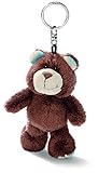 getestet nach EN71 Nici 38147 - Bär Schlüsselanhänger, 10 cm, braun