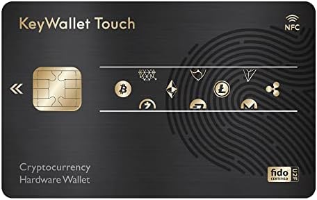 Keywallet Touch Cryptocurrency Cold & Hardware NFC Credit Card typed Wallet