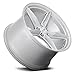 Foose 19x9.5 F174 CF8 Gloss Silver Wheel 5x120 (17mm)
