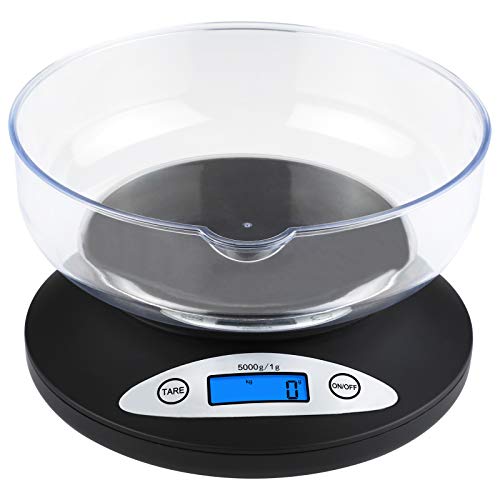Ascher Digital Kitchen Scale, Electric Food Weight Scales