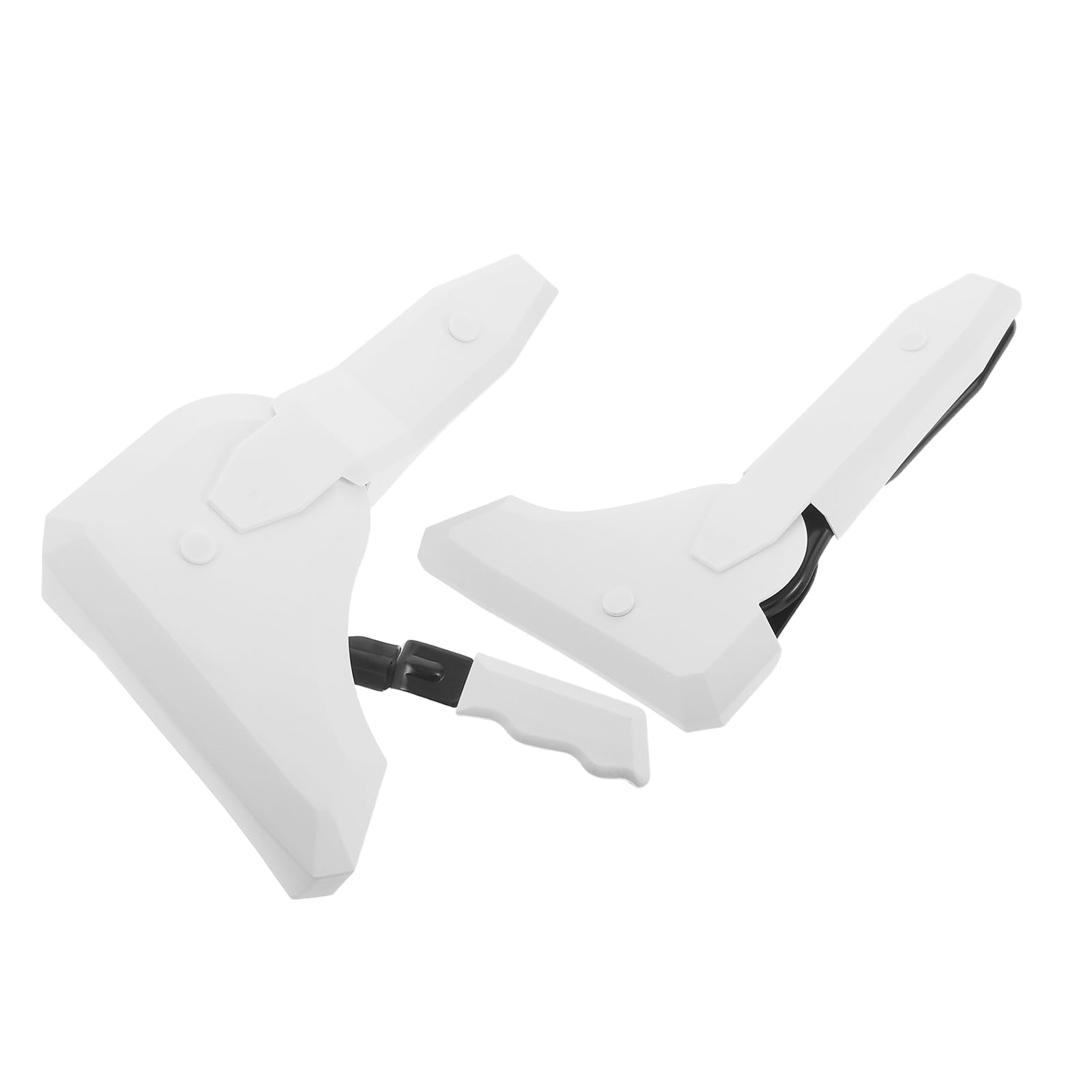 Réglage Multi-Angles pour Chaise de Bureau Blanc, Mécanisme d'Inclinaison Métal 2 Pièces