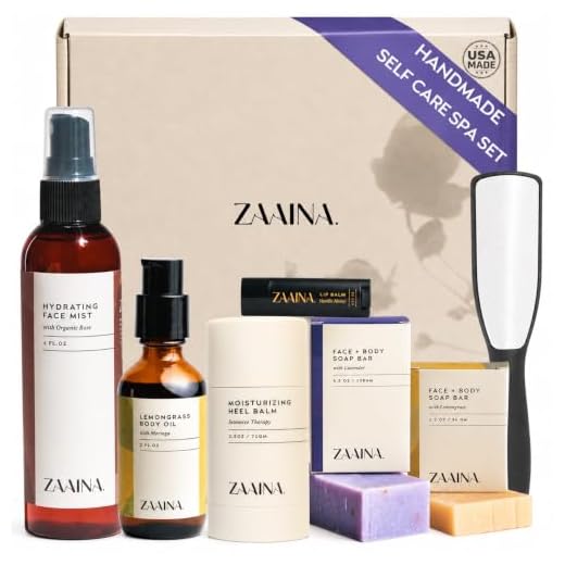 Wellness Spa Gift Set for Women, Relaxing Luxurious Self Care Spa Box with Natural and Clean Beauty Products, Birthday Spa Gift Basket for Her, Mom, Wife, Sister or Best Friend by ZAAINA