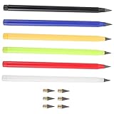 Aluminiumstift ohne tinte: der bleistift kann auf den meisten papieren aufgetragen werden und die handschrift bleibt lange erhalten.