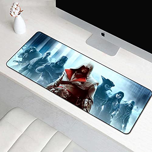 Tapis de souris One Piece géant contre les glissements de clavier pour espace de bureau