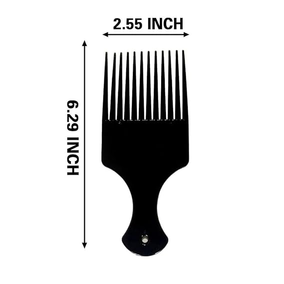 BIGEDDIE Magic Sponge Brush for Afro Curls, Twist Sponge with 6.29 Inch Free Pick Comb (2 PACK)