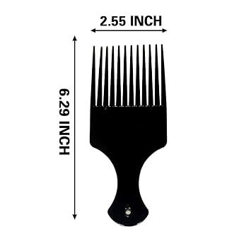 BIGEDDIE Magic Sponge Brush for Afro Curls, Twist Sponge with 6.29 Inch Free Pick Comb (2 PACK)
