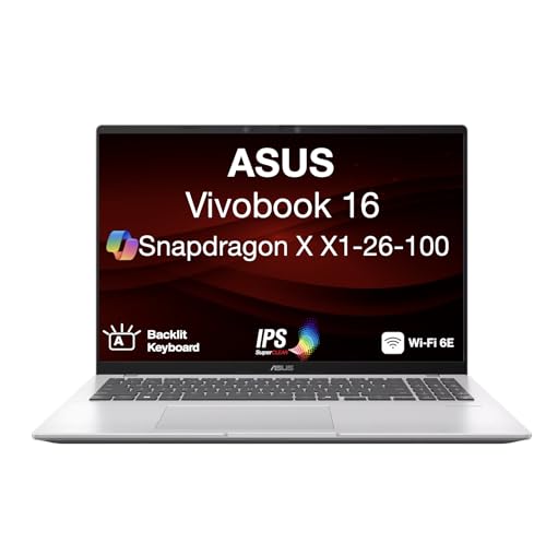 Image of ASUS Vivobook 16 HIGH Performance Laptop 16.0 inch 60Hz IPS WUXGA Display