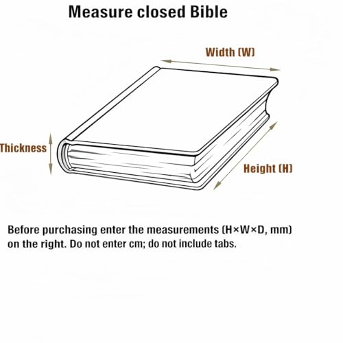 Personalised Bible Cover Made of Full Leather, Vintage Style Book Cover with Optional Laser Engraving, Handmade Leather Case with Optional Pen Pocket, Christian Gifts, Christening Gift