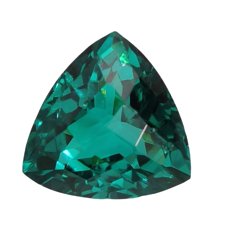 Saphir vert naturel contre l'uniformité des bijoux : créez votre bague trillion unique