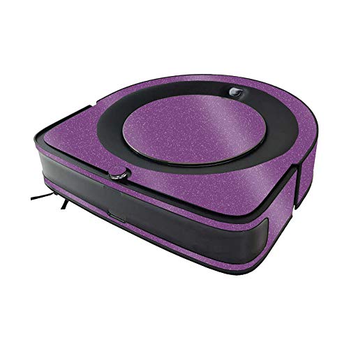Image of MightySkins Glossy Glitter Skin Compatible with iRobot Roomba s9 Vacuum - Solid Purple | High-Gloss Glitter Finish | Easy to Apply and Change Styles | Made in The USA