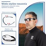 ROCKBROS Okulary Rowerowe Samoprzyciemniające Się/Okulary z Polaryzacją Okulary Przeciwsłoneczne dla Mężczyzn Kobiety UV 400 z Pałąkiem na Świeżym Powietrzu Sporty Jazdy Bieganie MTB