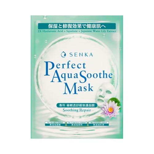 Senka Perfect Aqua Soothe Mask Soothing Repair 1P