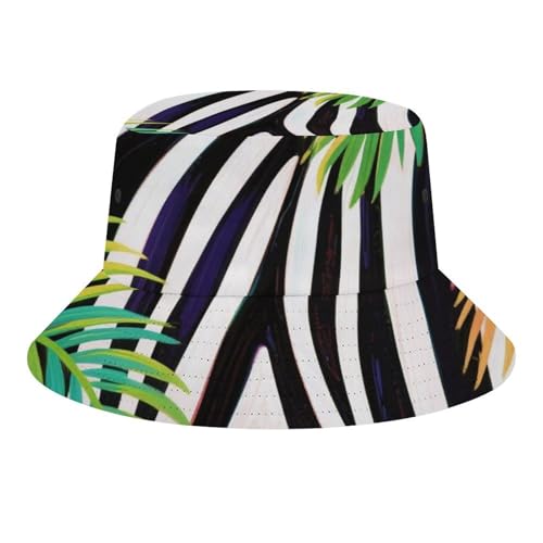 Travel Bucket Hats for Girls and Boys, Wide Brim Fitted Boonie Hat Sun Cap