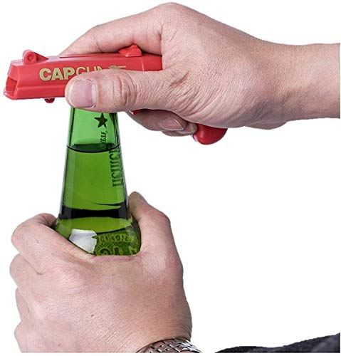 Shuirexue Cap Gun Beer Bottle Opener, Bottle Openers party favors [ 3 in 1 Pack] Gamer bottle opener for BBQ, Party, Bar, Drinking Bottle Opener with family, friends and drinking buddies - Thumbnail 5