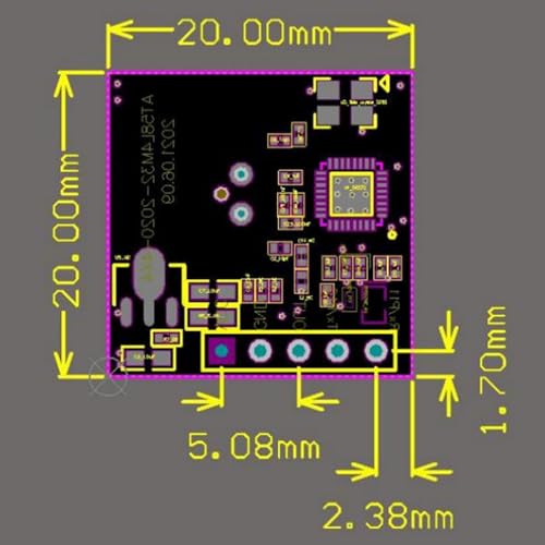Sensor radar de 5,8 GHz LD016 para iluminación inteligente de hogar 4