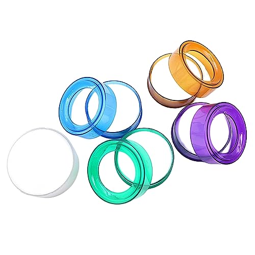 LJFEA 5 Stück Fingeranfeuchter,Finger Benetzung Schwamm,Finger Nass Schwamm,Fingerbefeuchter Büro,Office Count Fingerbefeuchter,Zum Berechnen von Papier